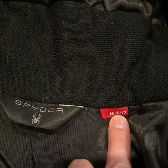 Boys Size 10/12 Spyder Jacke - Picture 3 of 4